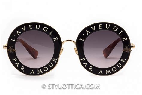 gucci lunette l aveugle par amour|GUCCI *PRESTIGE* .